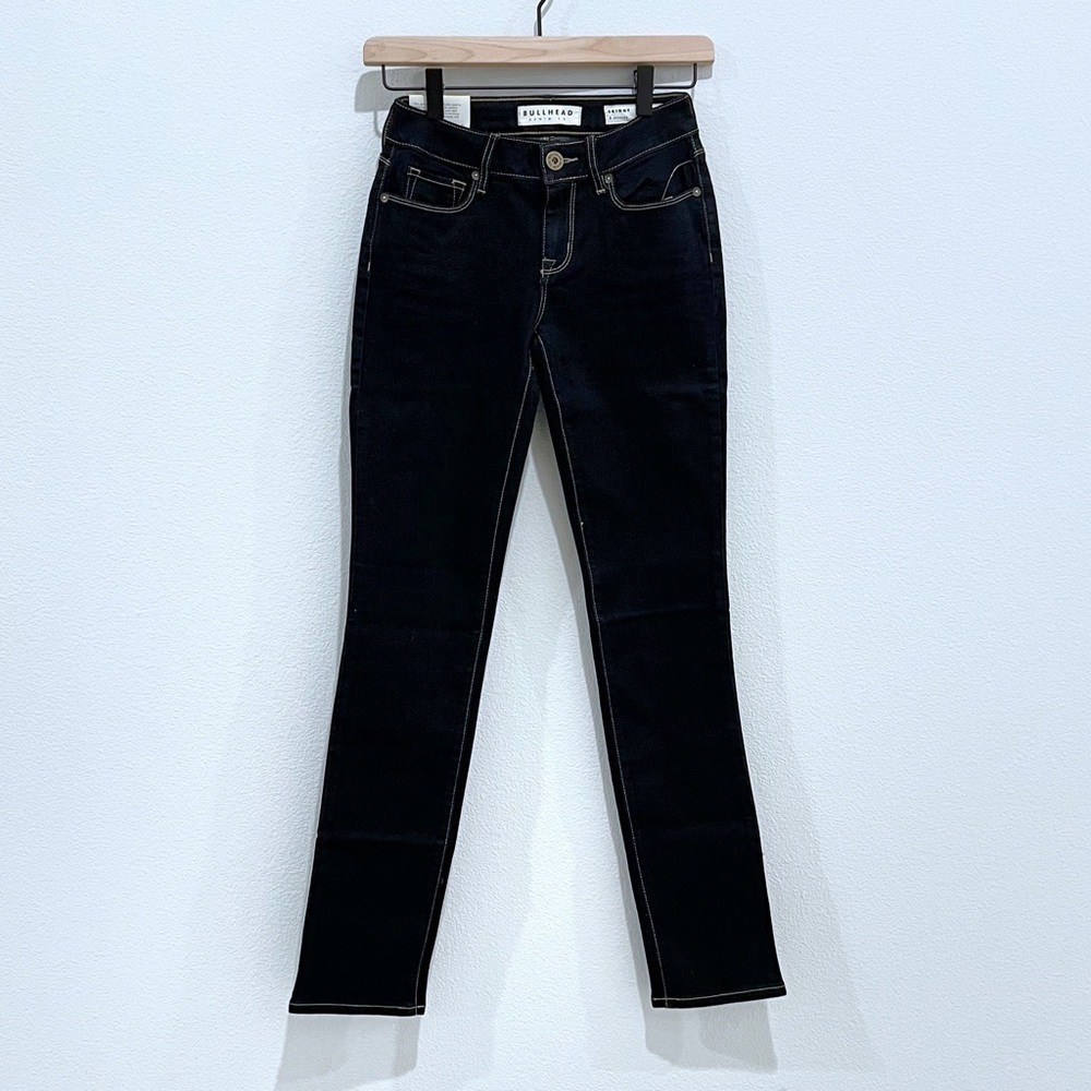 Bullhead Low Rise Skinny Blue Jean